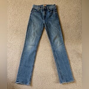 Mother midrise Women's blue Jeans 
MID RISE DAZZLER ANKLE in OTHER MOODS